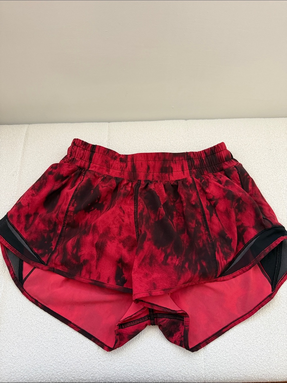 Lululemmon Red Shorts